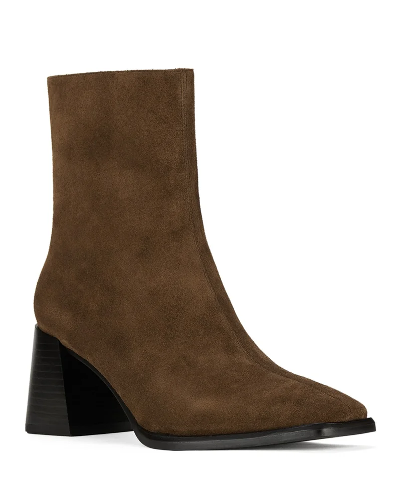 Women's Sherpal Block Heel Booties