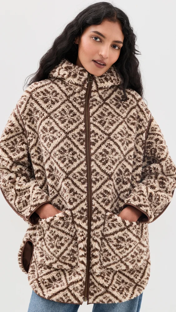Hooded Sherpa Jacket