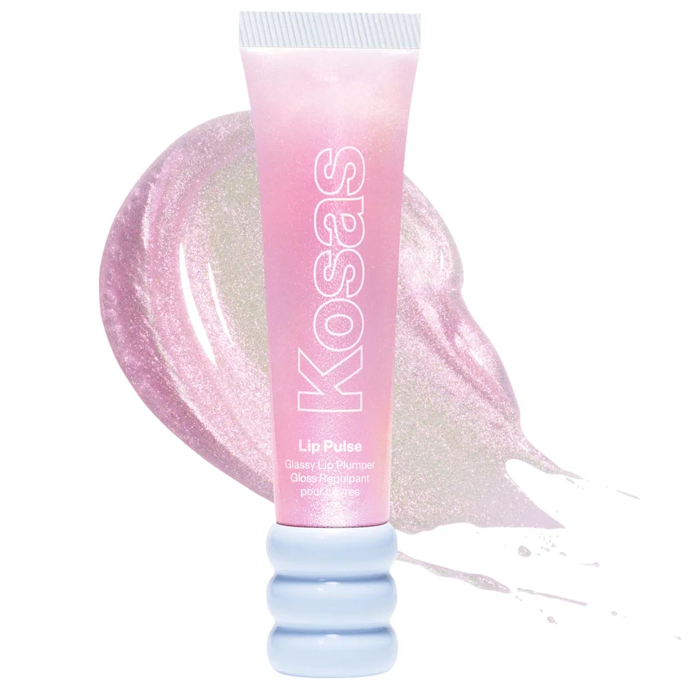 Lip Pulse Glassy Lip Plumper Gloss in Aura Flare