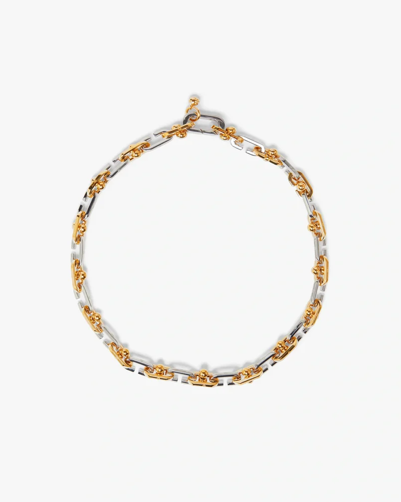 C Link Ball Necklace