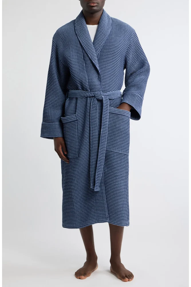 Cotton Waffle Robe