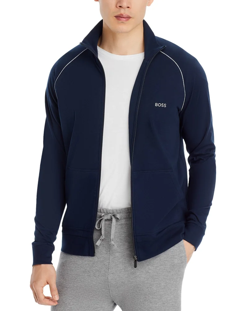 Mix & Match Cotton Blend Full Zip Jacket