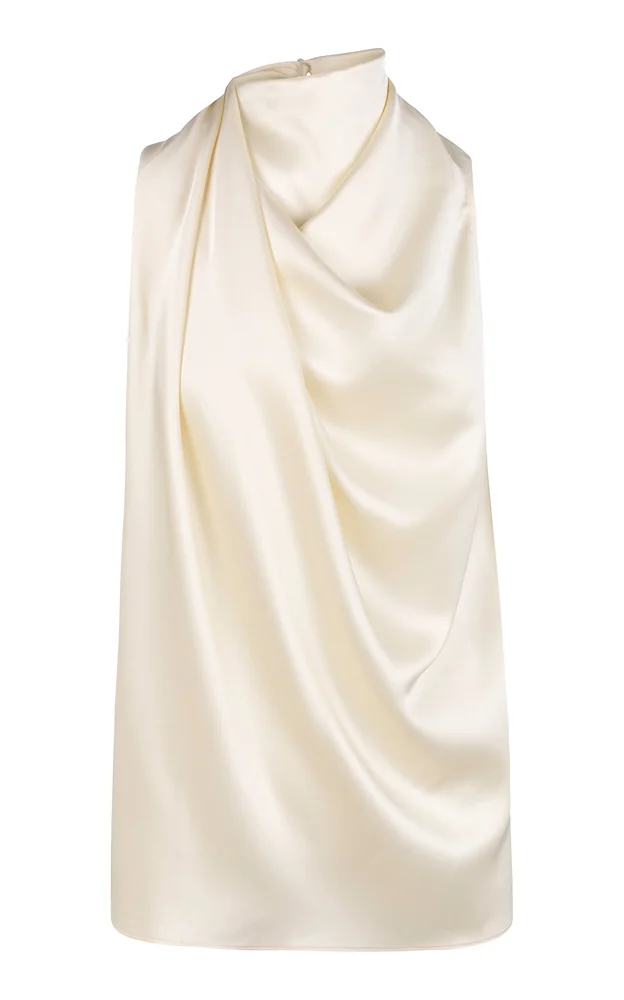 Kate Draped Silk Top