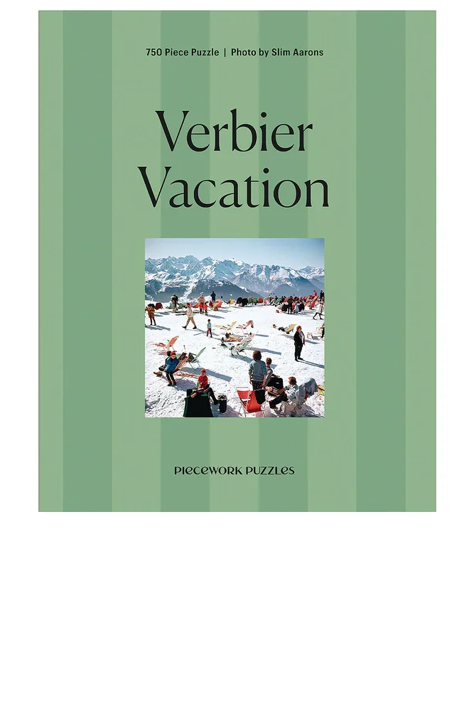 Verbier Vacation 1000 Piece Puzzle