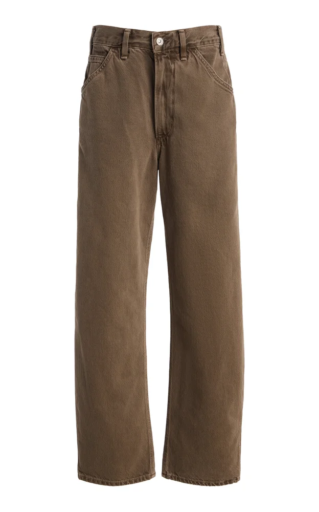 Miro Full-Length Rigid Mid-Rise Wide-Leg Jeans