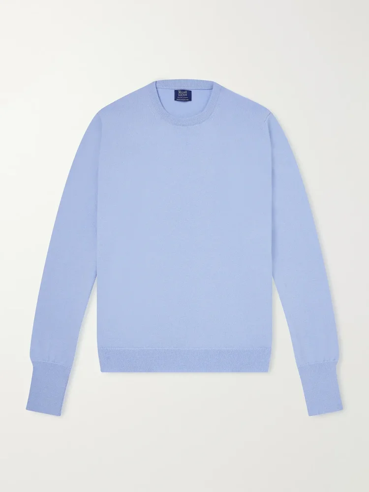 Rib-Trimmed Cashmere Sweater