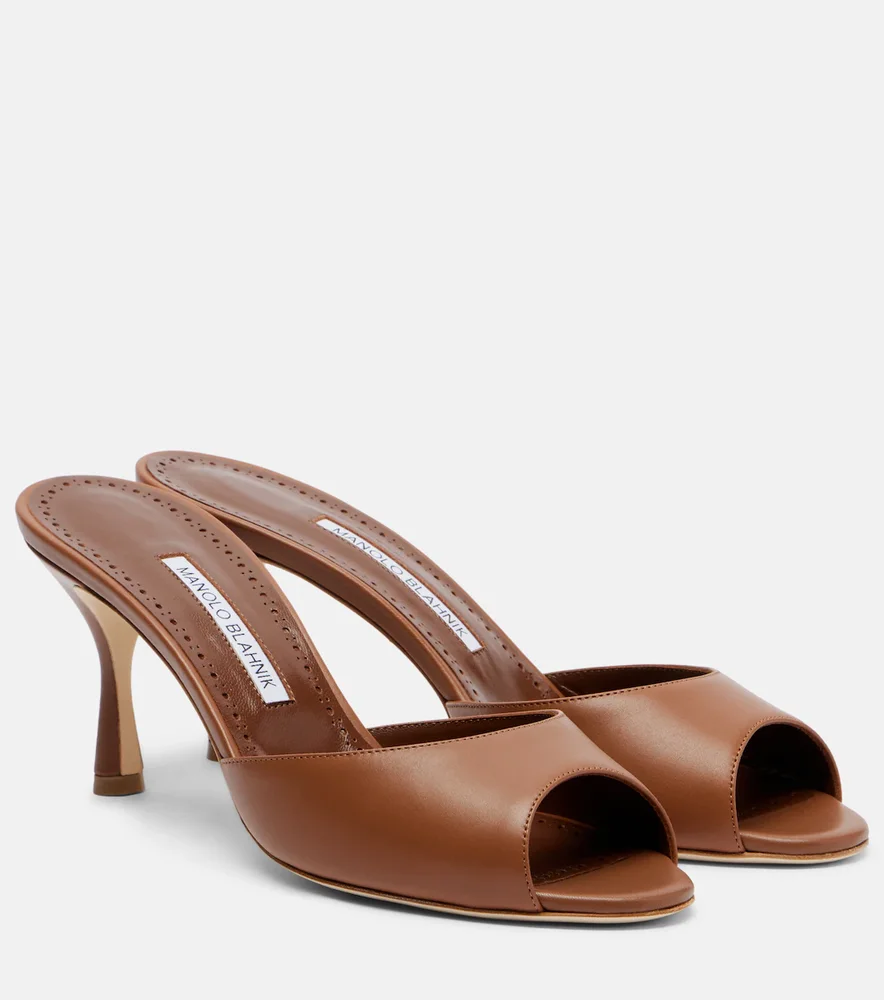 Jada leather mules