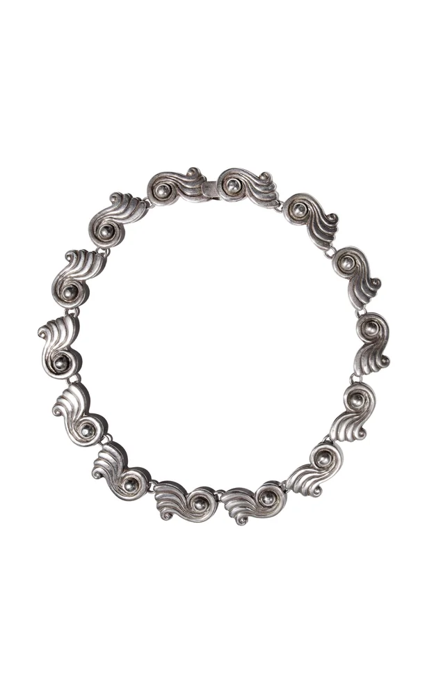 Nouveau Sterling Silver Necklace