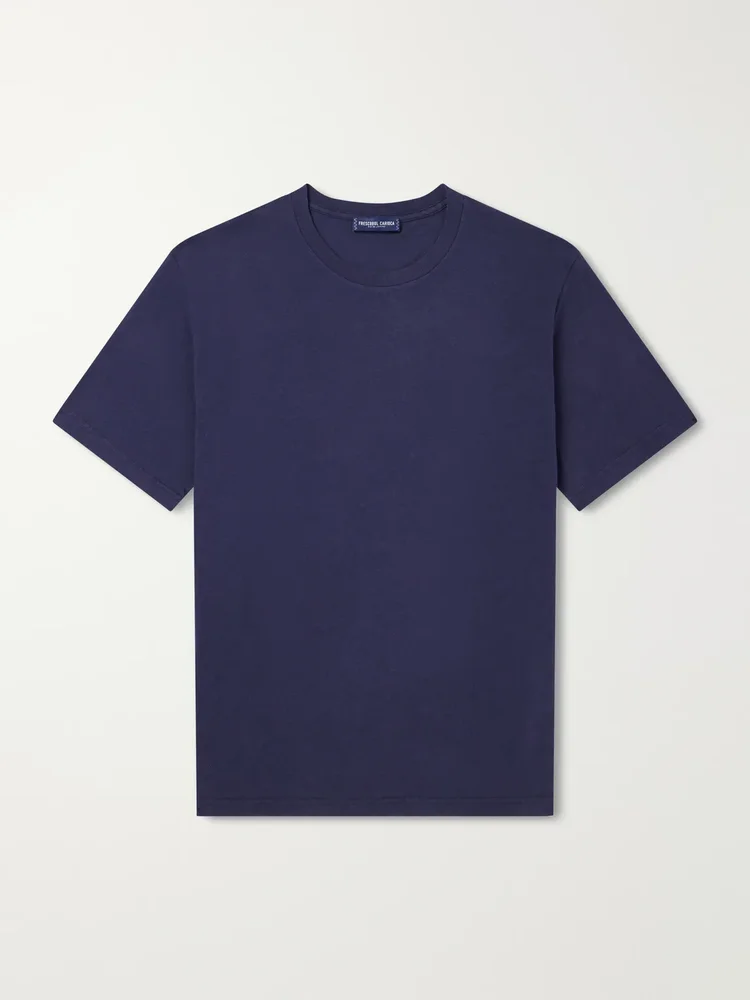 Dinis Linen-Blend T-Shirt