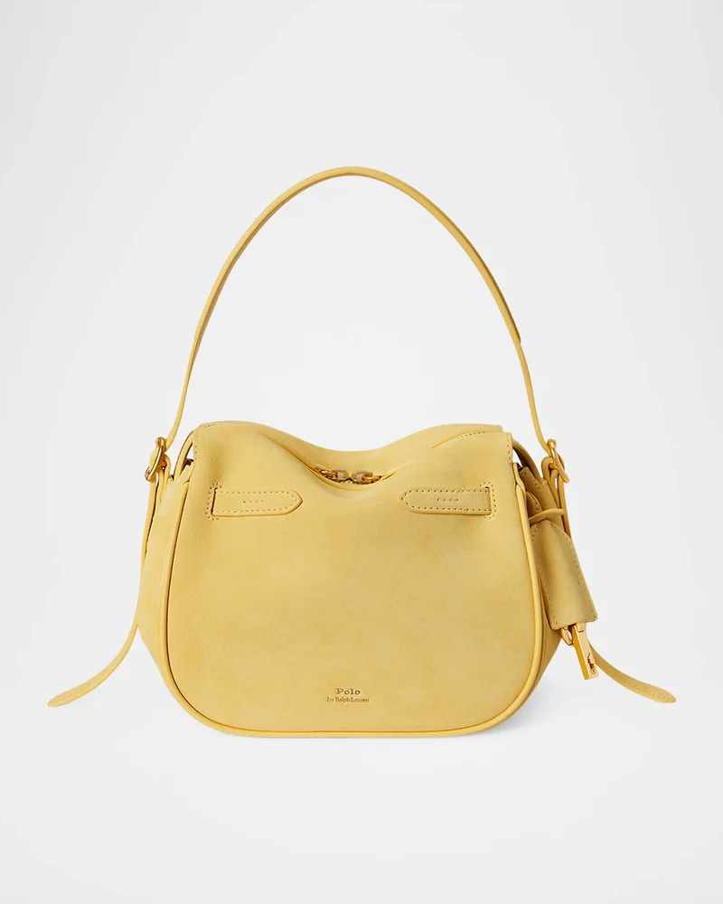 Polo ID Suede Mini Satchel