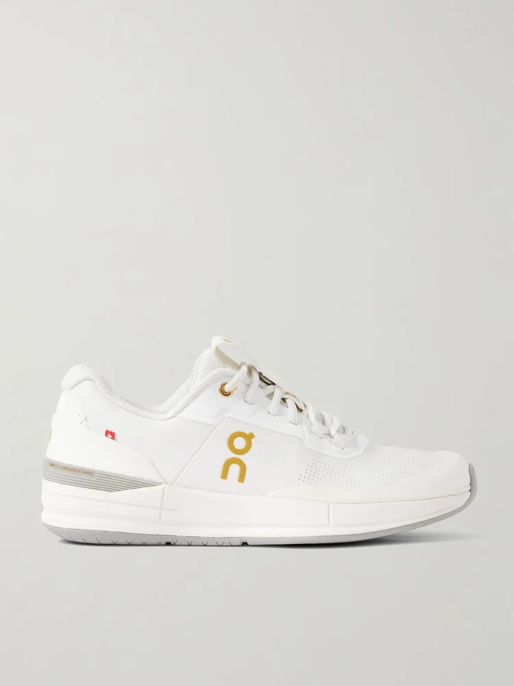 + Roger Federer THE ROGER Pro Rubber-Trimmed Mesh Tennis Sneakers