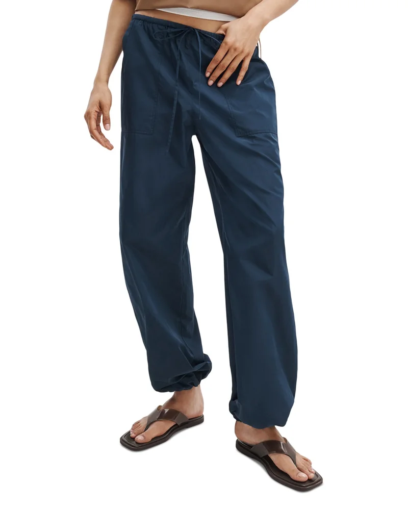 Claire Taffeta Tie Pants