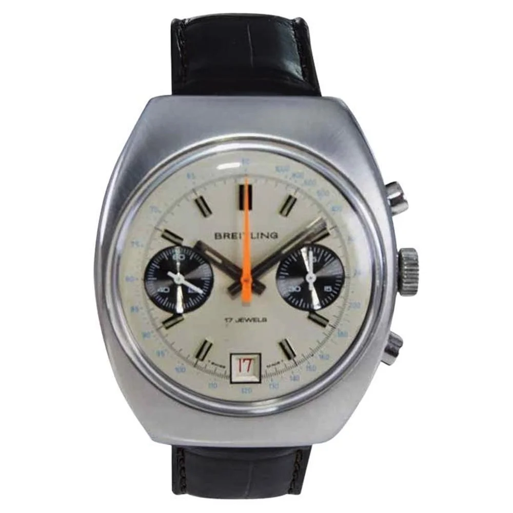 Pre-Owned Vintage Breitling Tonneau Chronograph (1970s)