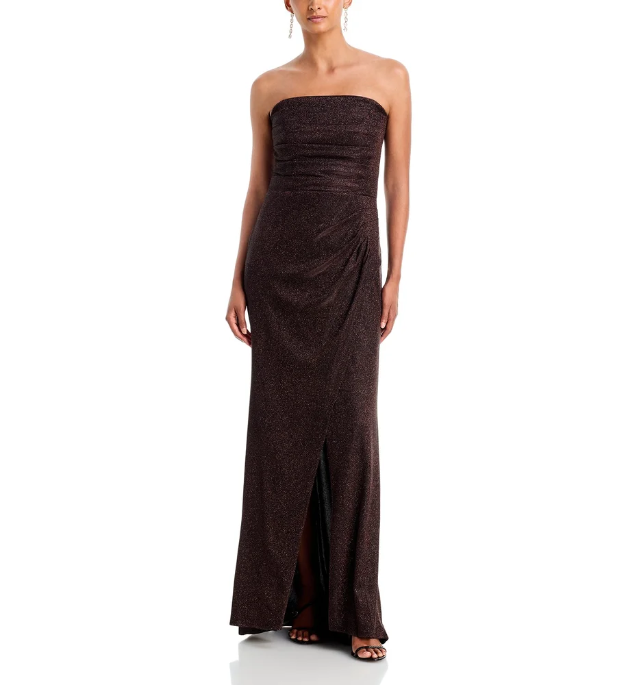 Galaxy Strapless Gown