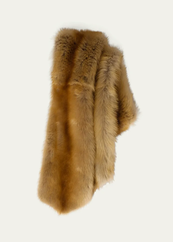 Lamb Shearling Scarf