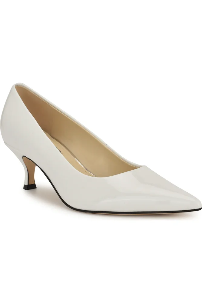 Sisko Pointed Toe Kitten Heel Pump