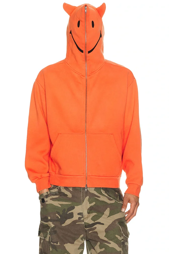 Smiley Devil Full Zip Hoodie