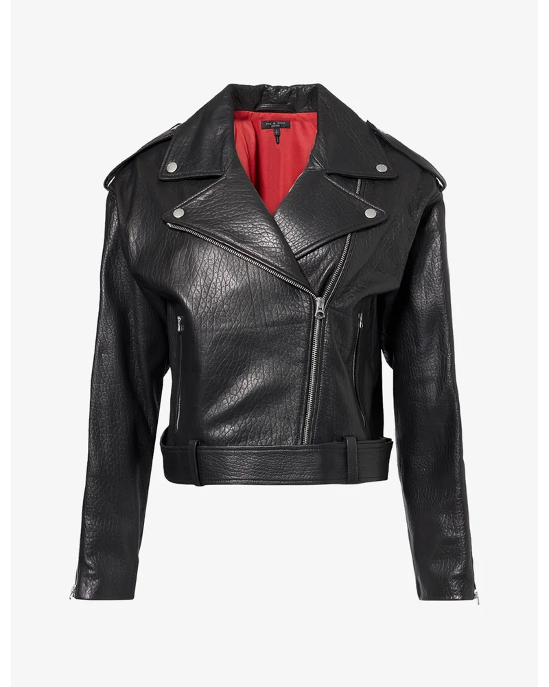 Penelope Biker Leather Jacket