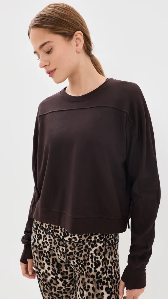 After Class Crop Sweatshirt