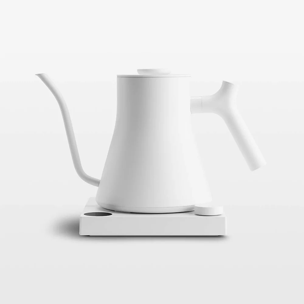 Stagg EKG Pro Electric Tea Kettle in Matte White