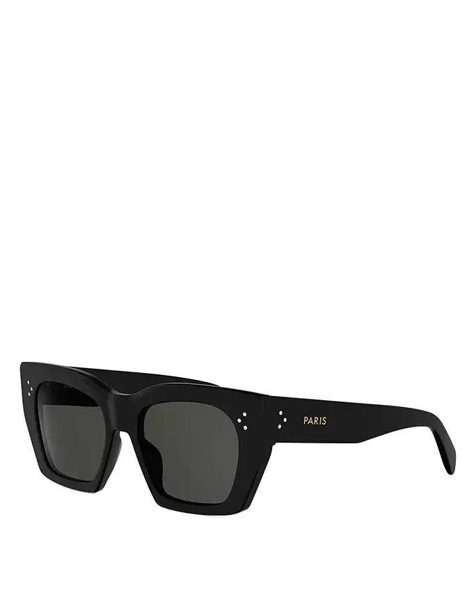 3 Dots Square Sunglasses, 53mm