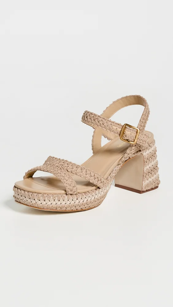 Jolene Low Crochet Sandals