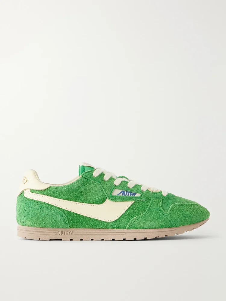 Windspin suede sneakers