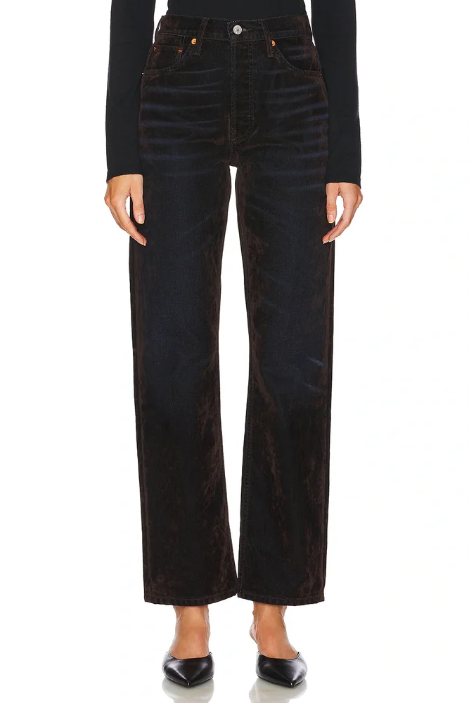 90s High Rise Loose Jeans