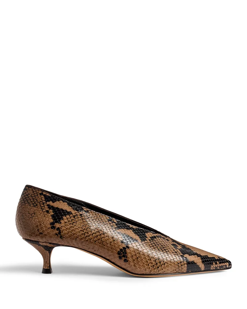 Women's Babouche Kitten Heel Pumps