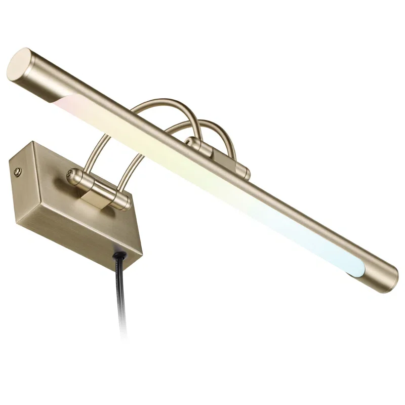 15.75" Plug-In LED Picture Light in Brass