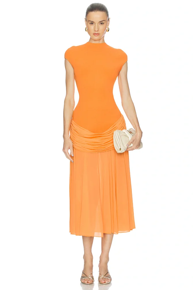 The Sculpted Corset Dress in