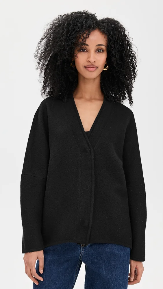 Long Wool Cardigan