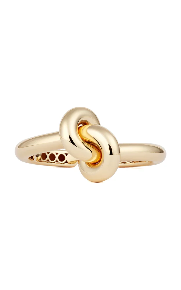 Legacy Knot 18K Yellow Gold Cuff