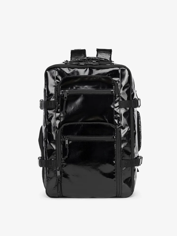 Terra 26L Laptop Duffel Backpack in Matte Obsidian
