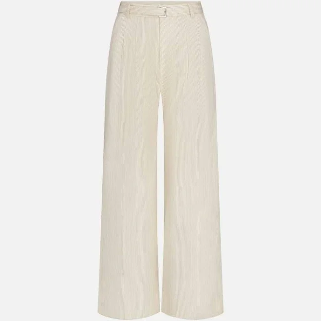 FRAME Women's The Striped Wide Leg Pant