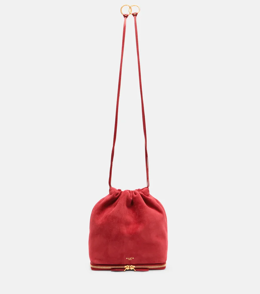 Le Pochon Suede Bucket Bag