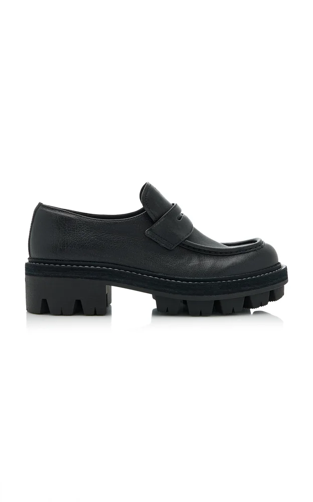 Leather Loafers