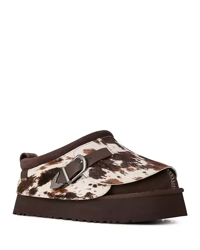Women's Tazz Western Calf Hair & Sheepskin Mules