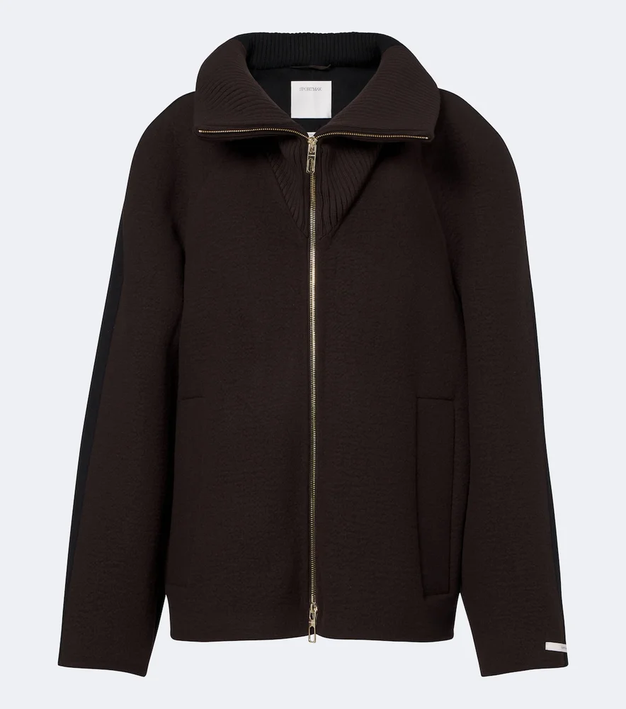 Wool and cashmere jacket