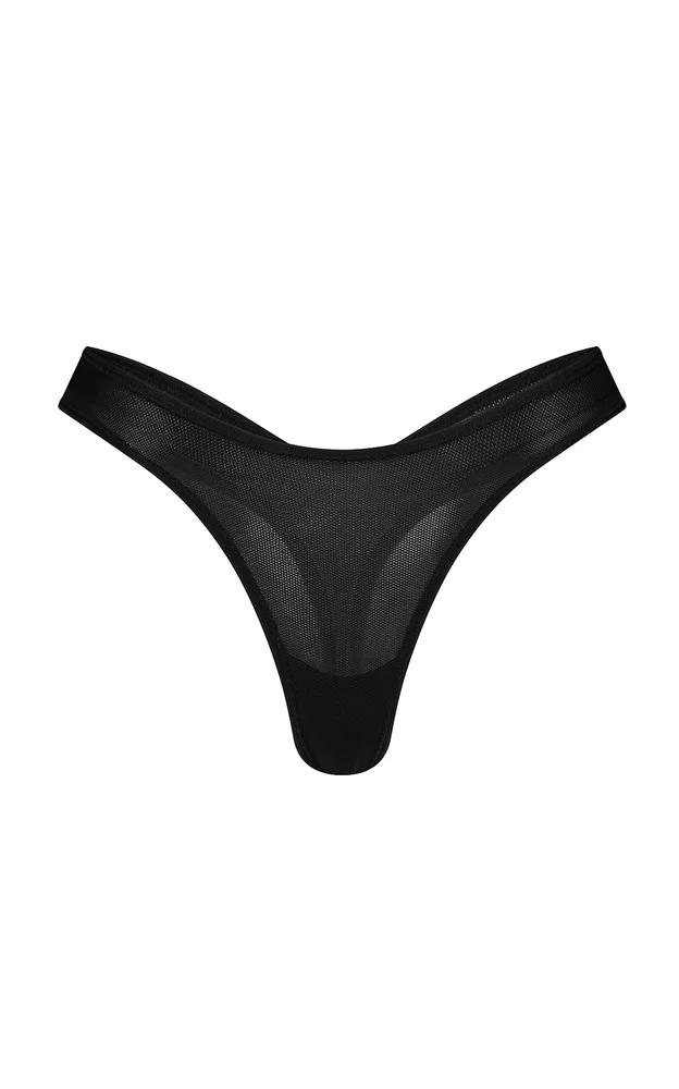 Sieve Dipped Thong