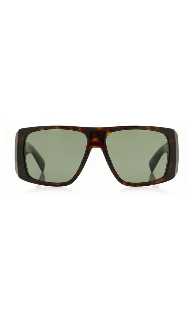 Flat-Top Acetate Sunglasses
