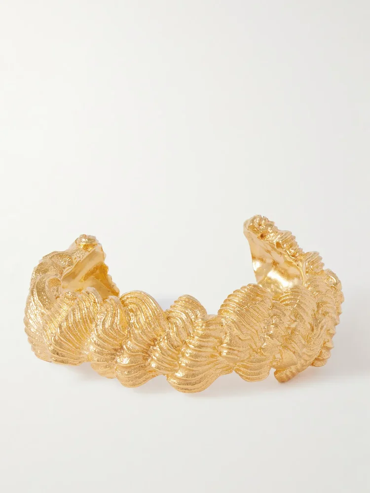 Gold-plated cuff