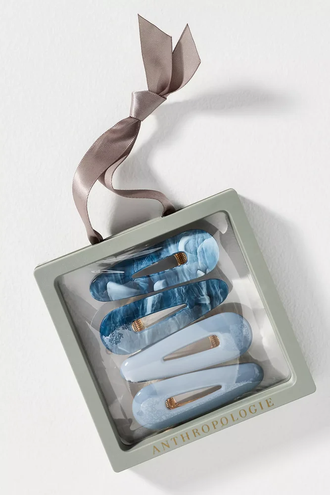 Boxed Hair Clips, Set of 4