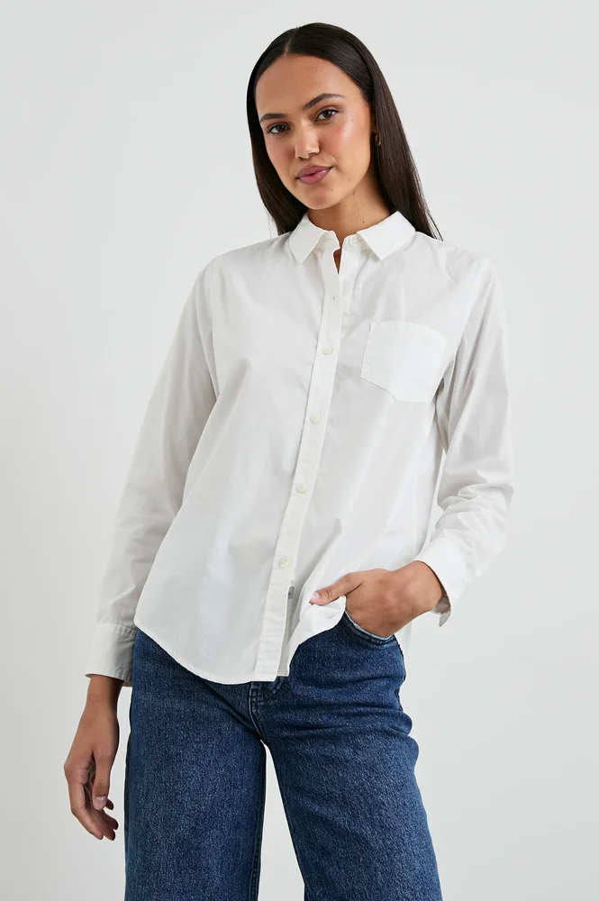 Stina Shirt, White
