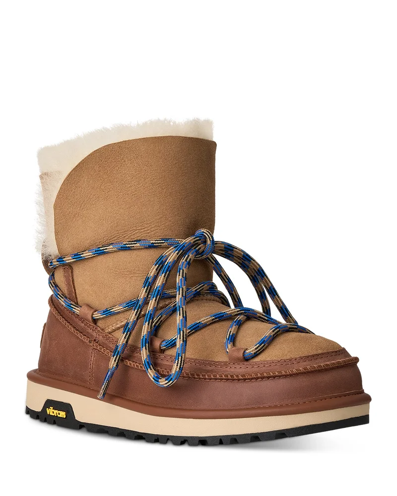 Classic Tread Sheepskin & Leather Winter Boots