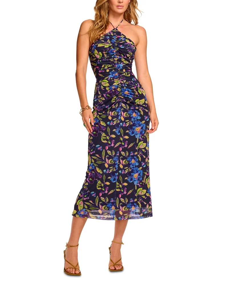 Aveline Halter Midi Dress