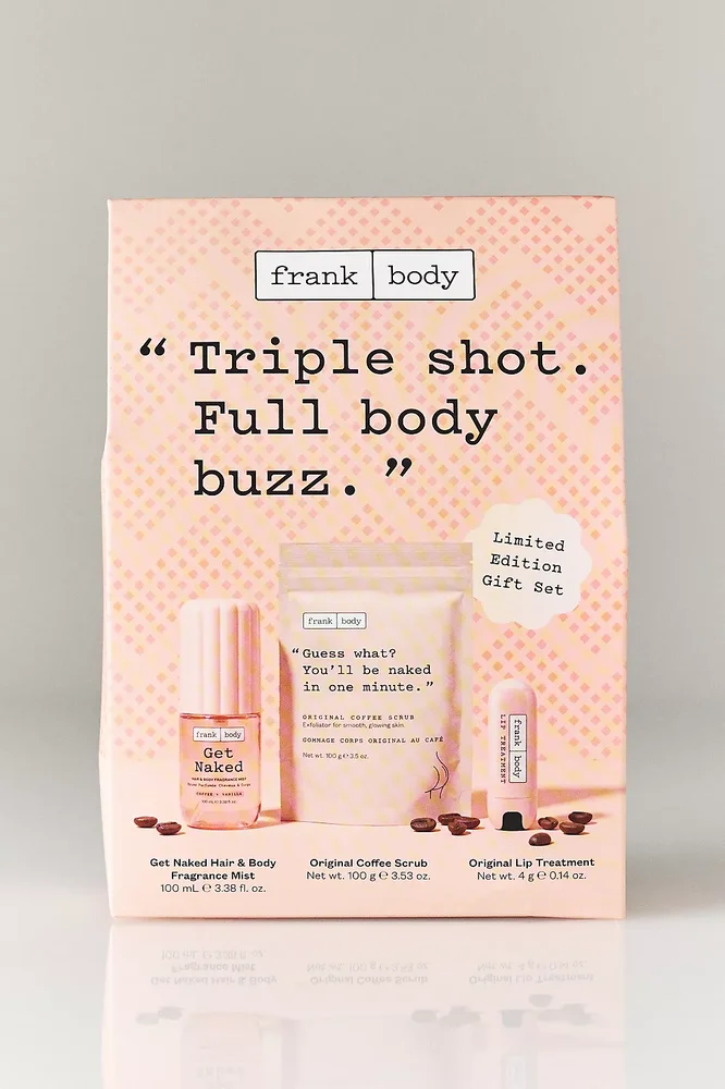 Triple Shot Full Body Buzz Holiday Set