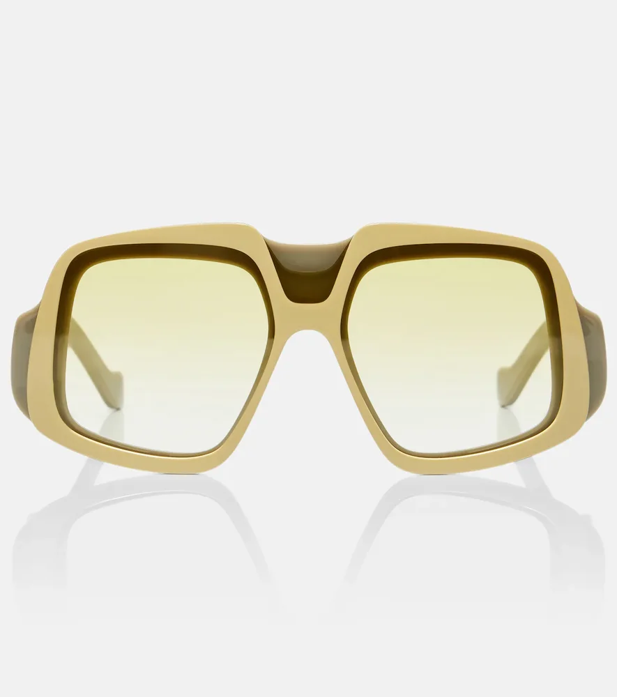 Collage Anagram square sunglasses