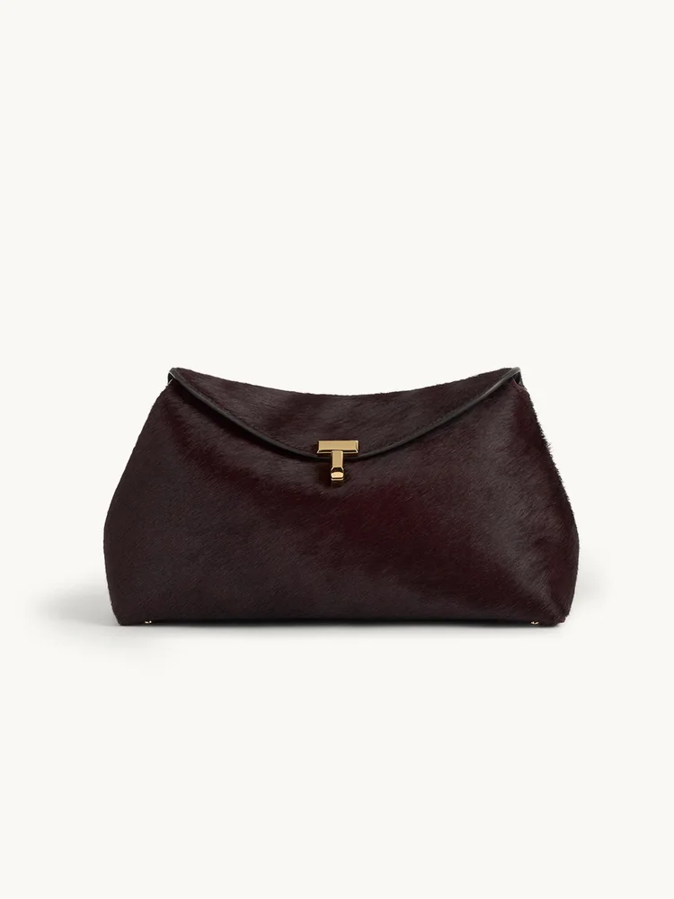 T-lock Pony Hair Clutch