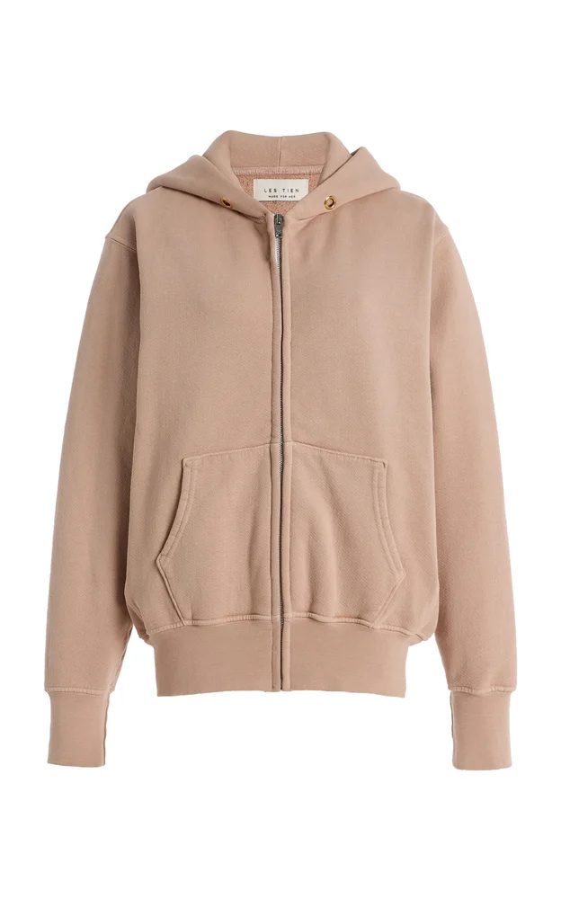 Heavyweight Cotton Zip-Up Hoodie